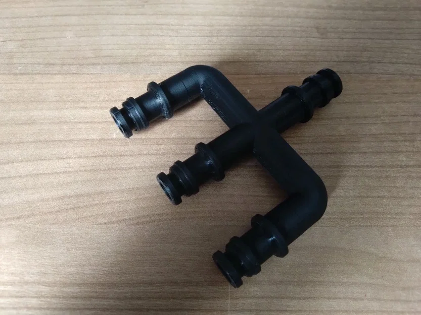 Đầu chia ống nước làm vườn 3 cổng (Garden Hose Splitter) - Phụ kiện 3D - Image 2