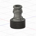Đầu chuyển ống Gardena/Gardenhose sang ren 3/4 inch (screw adapter) - Thumbnail 1
