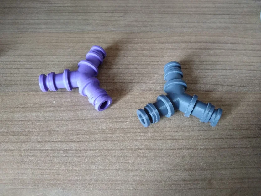 Đầu nối chia nước hình chữ Y cho ống tưới vườn 3D Printing - Image 2