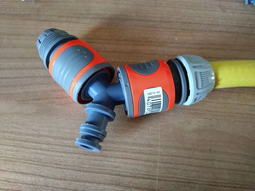 Đầu nối chia nước hình chữ Y cho ống tưới vườn 3D Printing - Image 3
