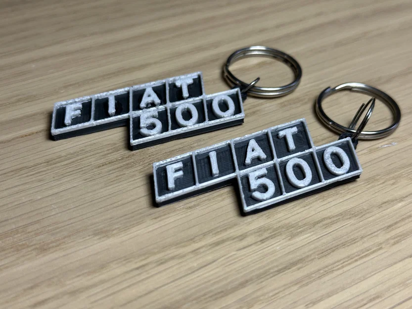 Móc khóa Fiat 500 - Image 2