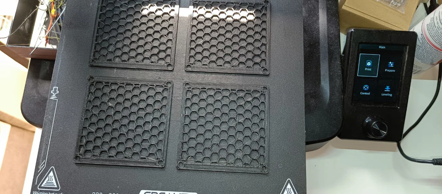 Lưới bảo vệ quạt 80x80mm - Phụ kiện in 3D bảo vệ quạt tản nhiệt - Image 1