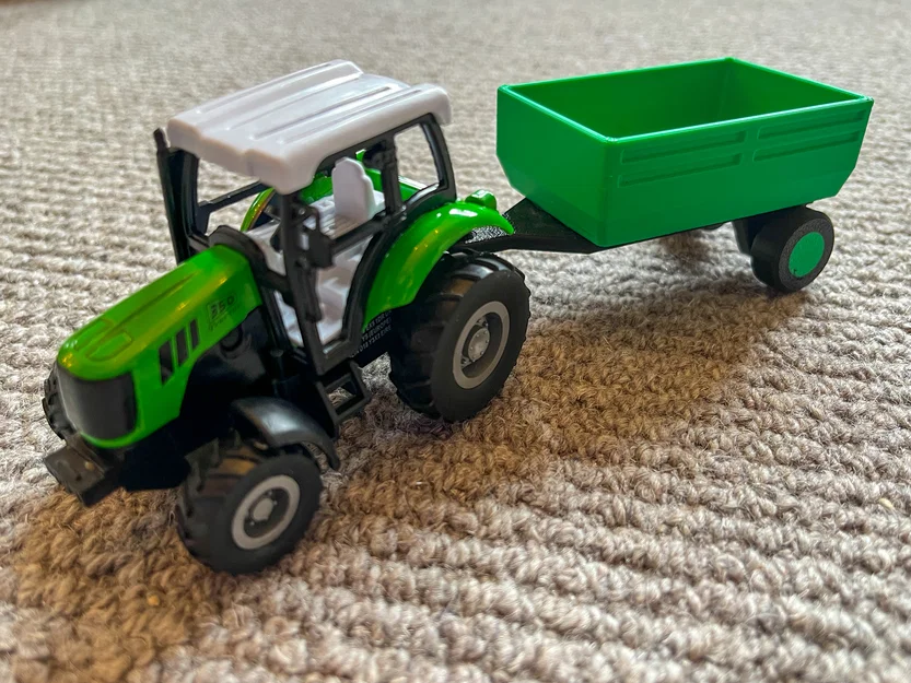 Rơ-moóc xe máy kéo đồ chơi (nhỏ) | Toy Tractor Trailer (small) - Image 2