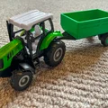 Rơ-moóc xe máy kéo đồ chơi (nhỏ) | Toy Tractor Trailer (small) - Thumbnail 2