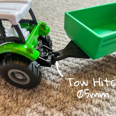 Rơ-moóc xe máy kéo đồ chơi (nhỏ) | Toy Tractor Trailer (small)