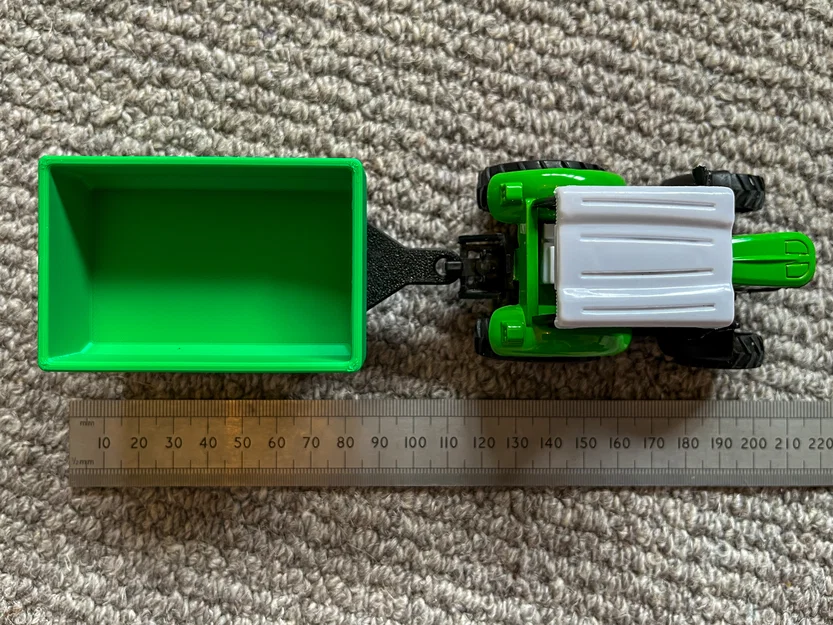 Rơ-moóc xe máy kéo đồ chơi (nhỏ) | Toy Tractor Trailer (small) - Image 4