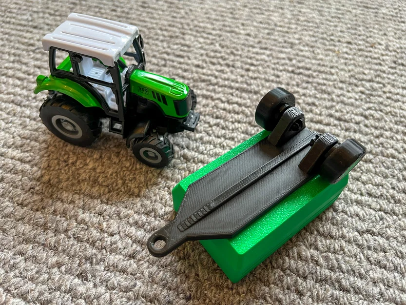 Rơ-moóc xe máy kéo đồ chơi (nhỏ) | Toy Tractor Trailer (small) - Image 5