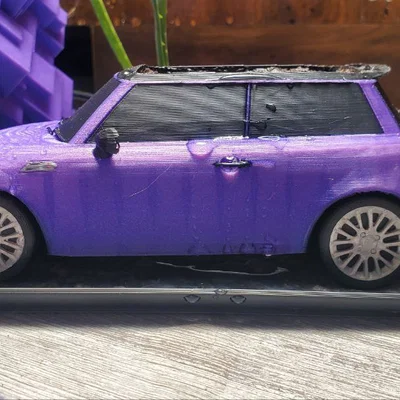 Chậu Mini Cooper Kèm Khay (Mini Cooper Planter With Tray)