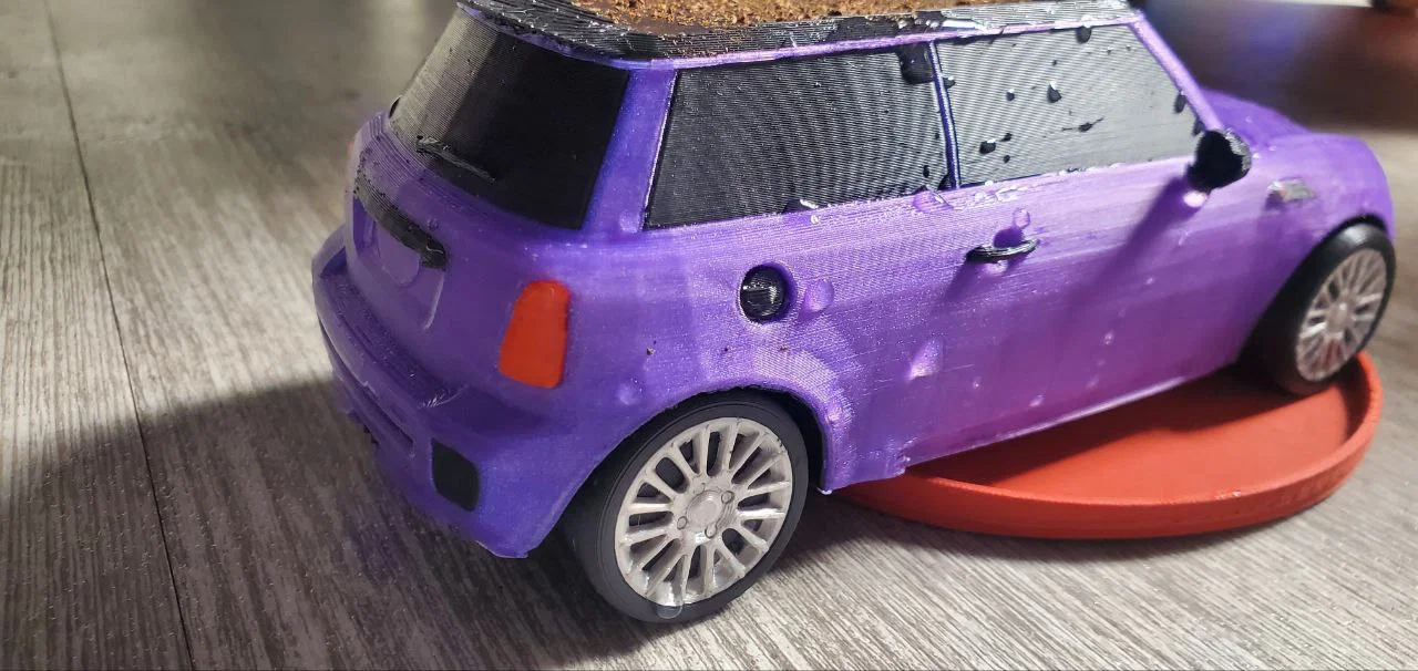 Chậu Mini Cooper Kèm Khay (Mini Cooper Planter With Tray) - Image 5