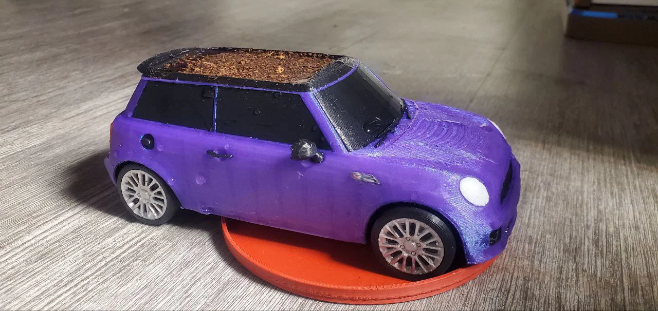 Chậu Mini Cooper Kèm Khay (Mini Cooper Planter With Tray) - Image 6