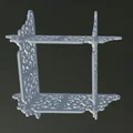 Kệ treo tường họa tiết trang trí cổ điển - File in 3D tinh tế - Thumbnail 2