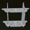 Kệ treo tường họa tiết trang trí cổ điển - File in 3D tinh tế - Thumbnail 3
