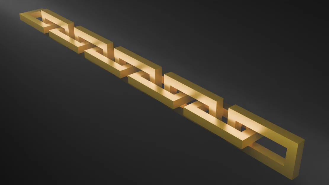 Dây Xích / Dây Xích Vuông || Gold Edition || Tùy Chỉnh - Image 1