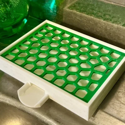 Giá để miếng bọt biển nhà bếp Voronoi – 2 phiên bản