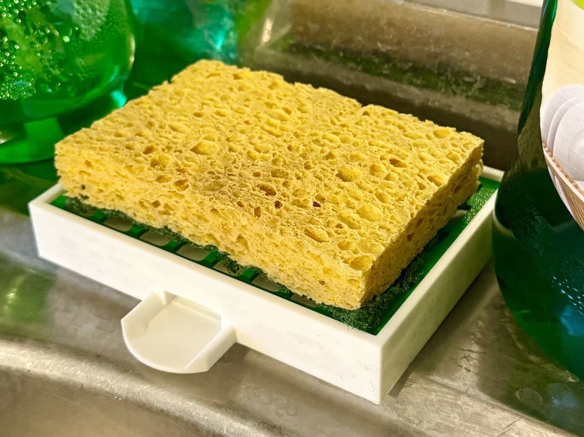 Giá để miếng bọt biển nhà bếp Voronoi – 2 phiên bản - Image 5