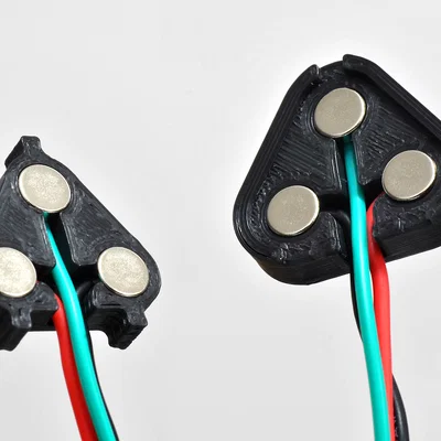 Connector Nam Châm 3-Pin Cho Dự Án Điện Tử