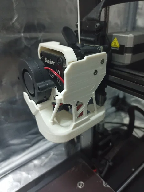 Ngàm gắn quạt 5015 cho Ender 3 V3 SE nâng cấp Hotend K1 - Image 1