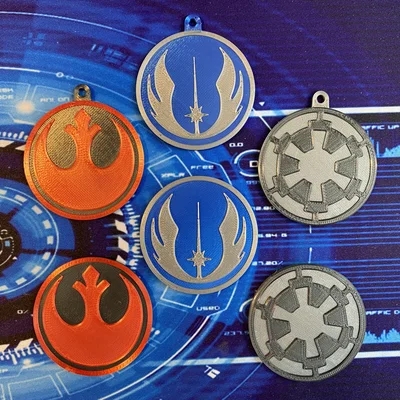 Móc khóa và đồng xu Star Wars