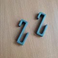 Móc treo đa năng hình chữ S - Thiết kế 3D đơn giản và tiện ích - Thumbnail 1