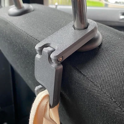 Móc Treo Tựa Đầu Ghế Xe Có Bản Lề (Hinged Car Seat Headrest Hook/Hanger)
