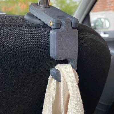 Móc Treo Tựa Đầu Ghế Xe Có Bản Lề (Hinged Car Seat Headrest Hook/Hanger)