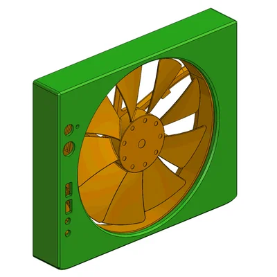 Mặt trước gắn quạt 200mm cho Fractal Node 304