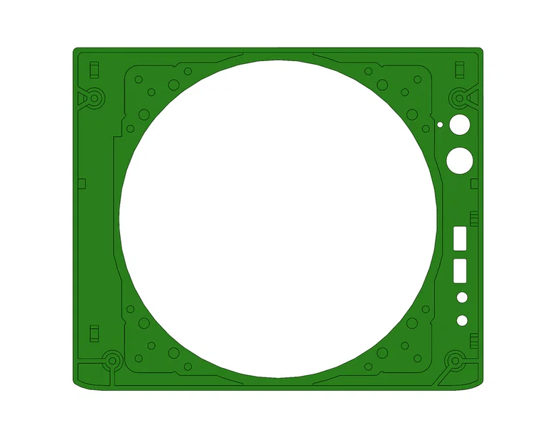 Mặt trước gắn quạt 200mm cho Fractal Node 304 - Image 2