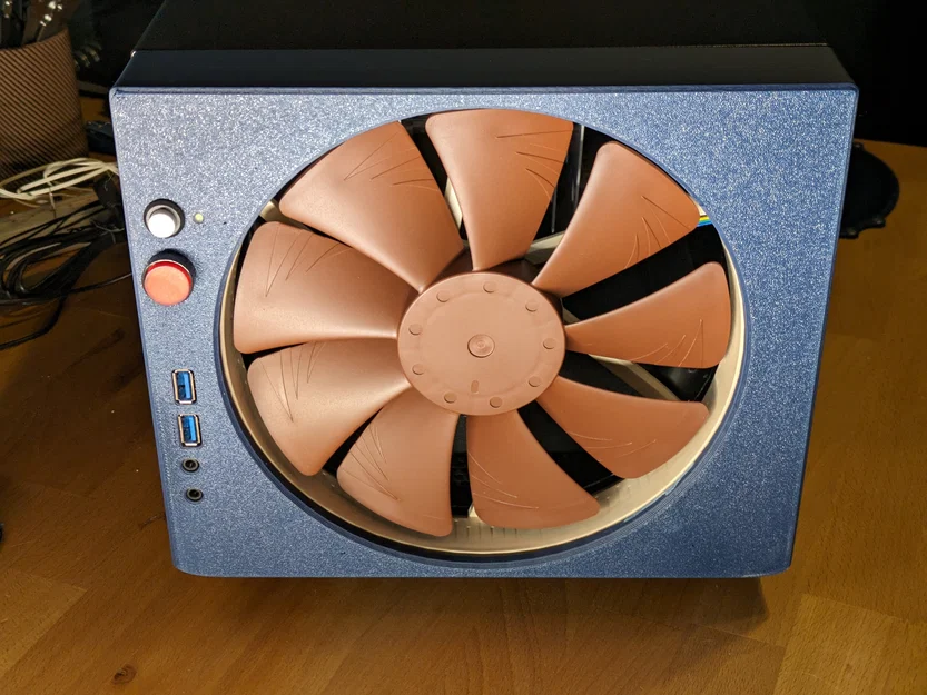 Mặt trước gắn quạt 200mm cho Fractal Node 304 - Image 13