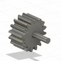 Mô hình bánh răng thanh trượt cơ khí CREMAGLIERA FUSION_GT4 - Thumbnail 2