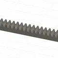 Mô hình bánh răng thanh trượt cơ khí CREMAGLIERA FUSION_GT4 - Thumbnail 4