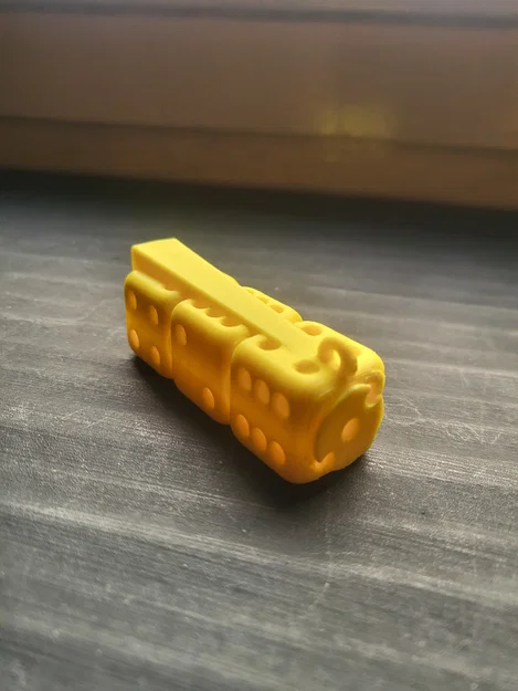 Ốp bật lửa/móc khóa Clipper – Hình xúc xắc - Image 2