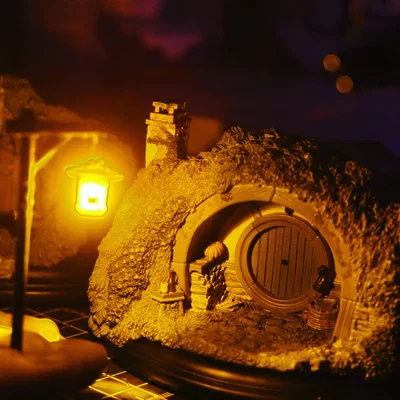 Trụ đèn Diorama (Diorama Lamp Post)