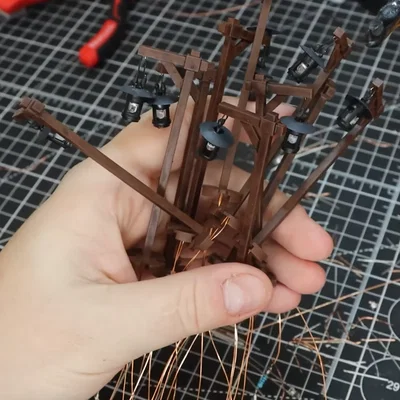 Trụ đèn Diorama (Diorama Lamp Post)