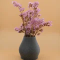 Bình Hoa Gân (Ribbed Vase) - Thumbnail 1