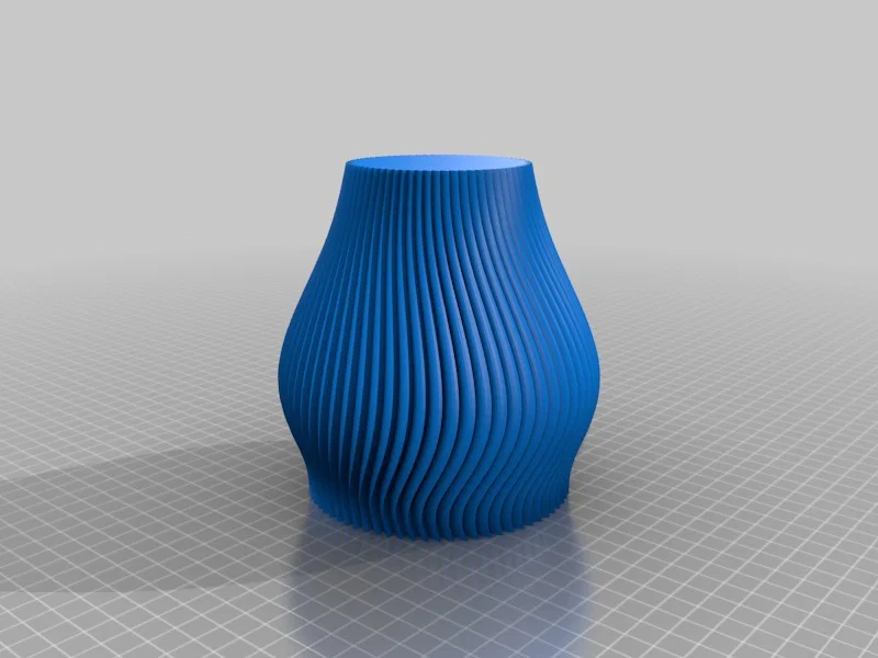 Bình Hoa Gân (Ribbed Vase) - Image 8