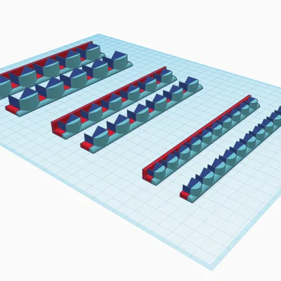 Hệ kệ Ikea Expedit / Kallax (bộ ngàm thêm ngăn)
