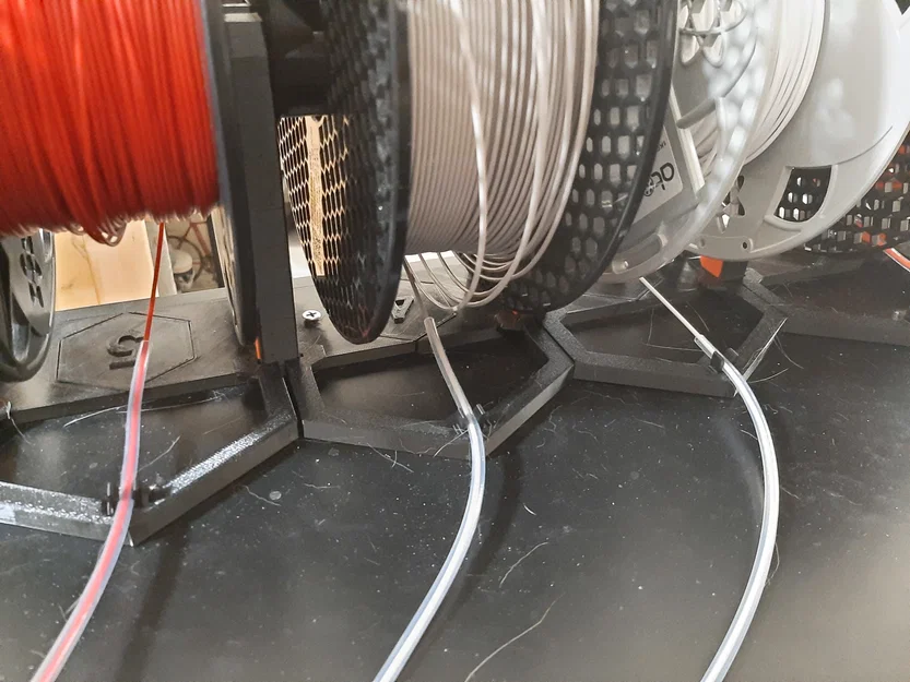 Retrofit spool holder MMU3 cho Prusa MK3/MMU2S LACK enclosure - Image 1