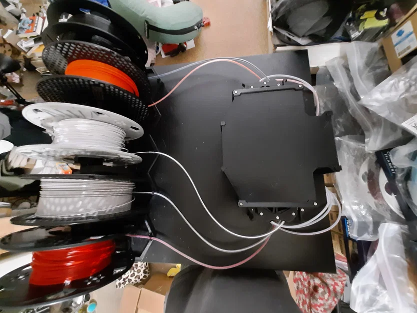 Retrofit spool holder MMU3 cho Prusa MK3/MMU2S LACK enclosure - Image 4