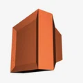 Mô hình trang trí hình khối TV cổ điển - File in 3D đơn giản - Thumbnail 1