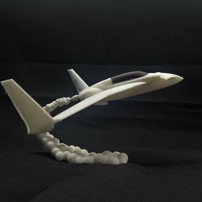 Mô hình 3D máy bay Rutan Long EZ cực đẹp cho người yêu hàng không