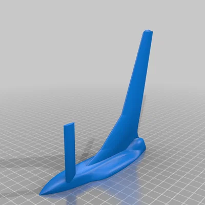 Mô hình 3D máy bay Rutan Long EZ cực đẹp cho người yêu hàng không