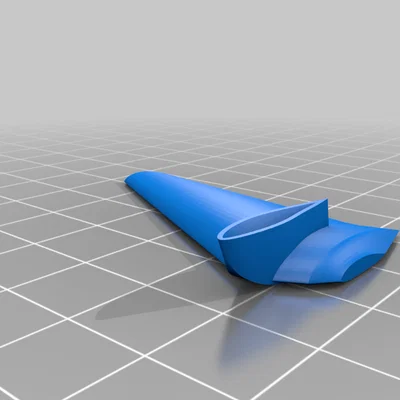 Mô hình 3D máy bay Rutan Long EZ cực đẹp cho người yêu hàng không