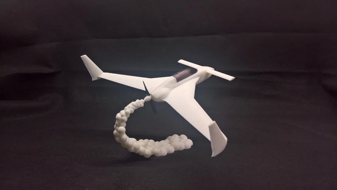 Mô hình 3D máy bay Rutan Long EZ cực đẹp cho người yêu hàng không - Image 8