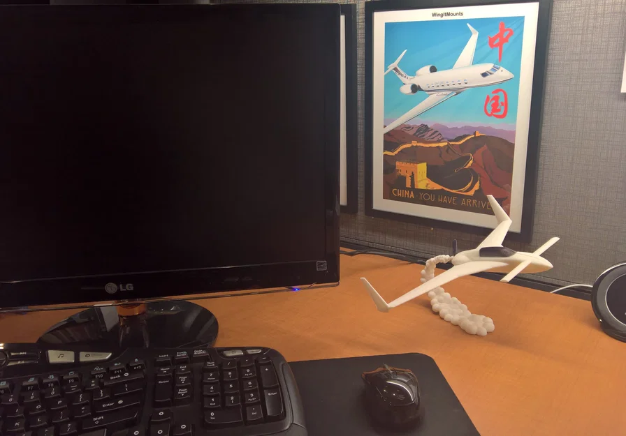 Mô hình 3D máy bay Rutan Long EZ cực đẹp cho người yêu hàng không - Image 11