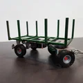 Mô hình rơ-moóc chở gỗ 9 tấn cho xe kéo nông nghiệp - Thumbnail 5