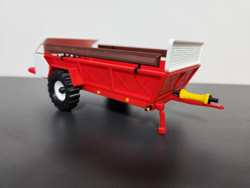 Mô hình xe rải phân bón RUR 5 in 3D chi tiết cho máy cày - Image 1