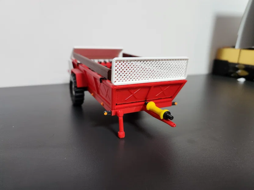 Mô hình xe rải phân bón RUR 5 in 3D chi tiết cho máy cày - Image 2