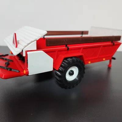 Mô hình xe rải phân bón RUR 5 in 3D chi tiết cho máy cày