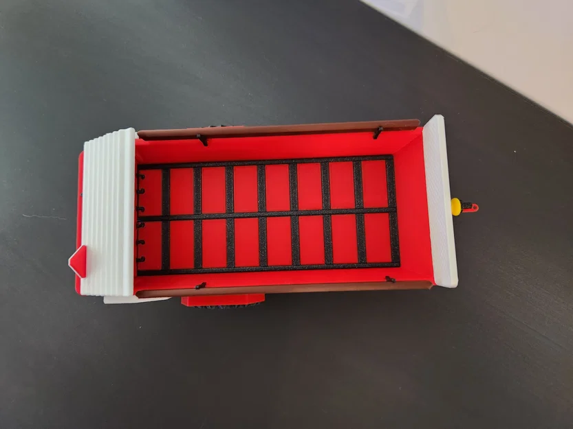 Mô hình xe rải phân bón RUR 5 in 3D chi tiết cho máy cày - Image 5