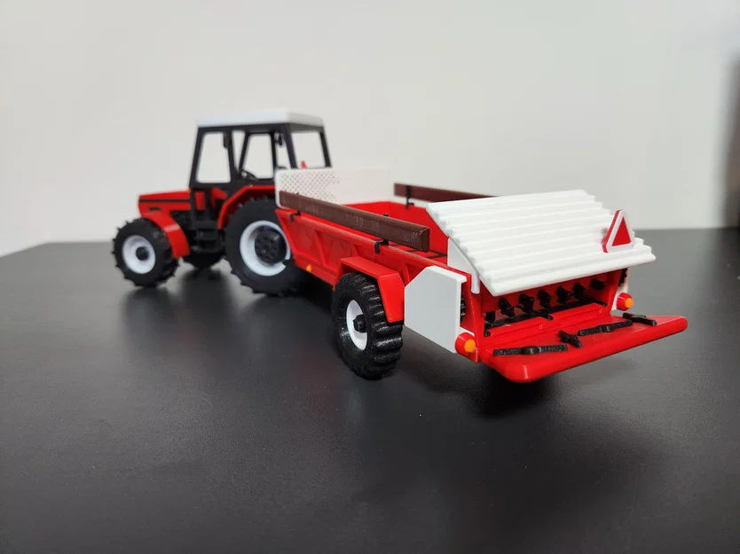 Mô hình xe rải phân bón RUR 5 in 3D chi tiết cho máy cày - Image 6
